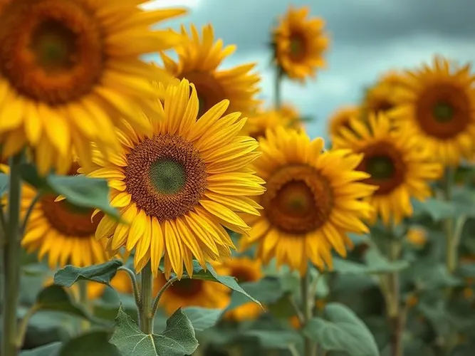 Les tournesols se remettent de la sécheresse en apparence, mais les dégâts restent cachés