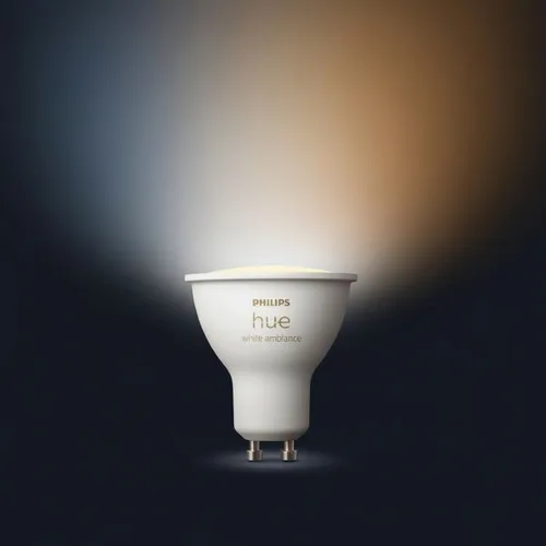 Ampoule connectée Philips Hue White Ambiance GU10 à 24,99 € chez Boulanger (au lieu de 34,99 €) : −29 %