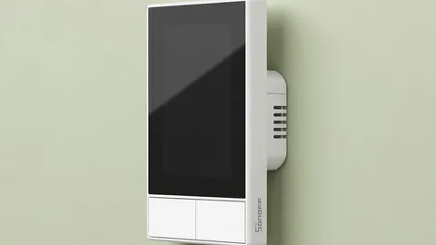 Panneau mural connecté SONOFF NSPanel Wi-Fi à 49,90 $ chez SONOFF (au lieu de 74,90 $) : −33 %