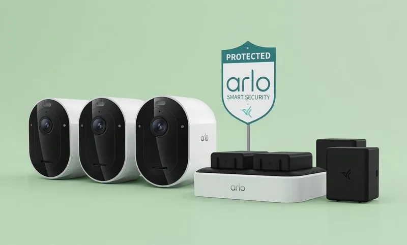 Arlo Pro Outdoor (6e gén.) kit 3 caméras à 199,99 $ chez Best Buy (au lieu de 299,99 $) : −33 %