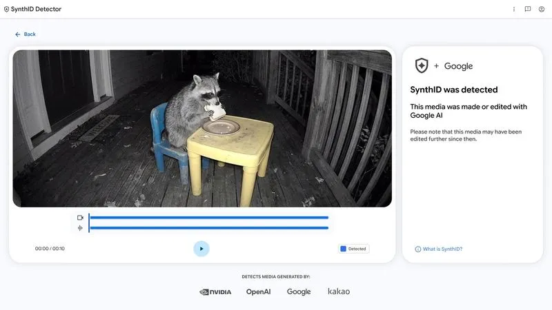 SynthID Detector: come capire se immagini, video o audio sono IA