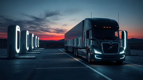 Tesla Megachargers Go Public at Forum Mobility California Semi Depots