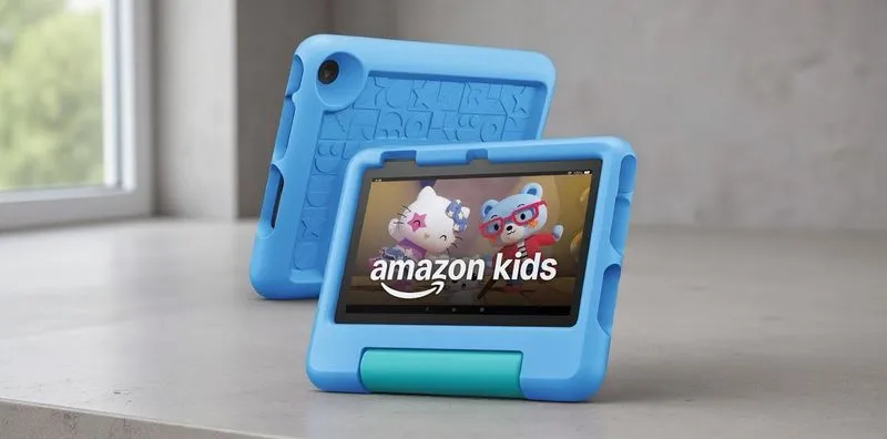 Tablette Amazon Fire 7 Kids (Bleue 16 Go) à 54,99 $ sur Amazon (au lieu de 109,99 $)