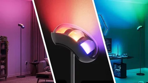 Govee Torchiere Floor Lamp with Matter at $89.99 on Amazon (was $149.99)