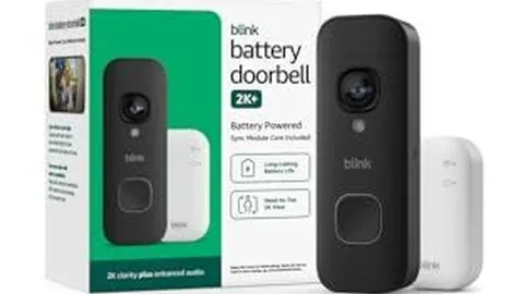 Blink Battery Doorbell 2K+ (Sync Module Core) at $35.99 on Amazon (was $79.99) — 55% off