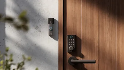 Ring Smart Lock: Recharge a Dead Battery by Turning a Dial