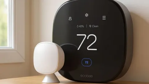 ecobee Smart Thermostat Premium with SmartSensor at $209.99 at Amazon (was $259.99)
