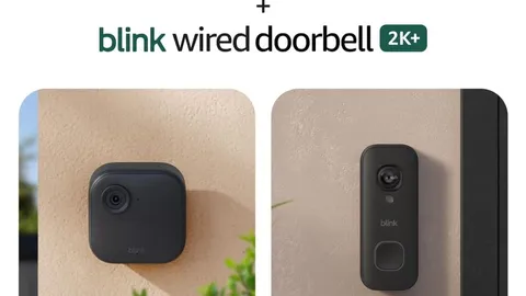 Blink Outdoor 4 3-cam kit + free Wired Doorbell 2K+ at $65.99 on Amazon (was $189.99)