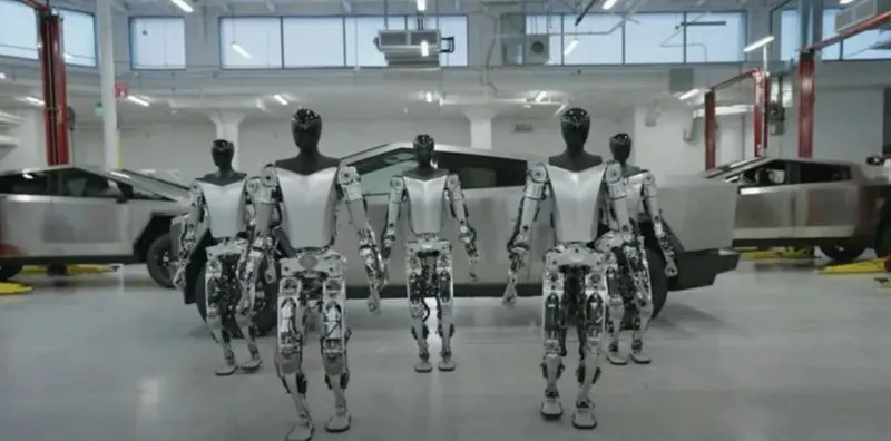Tesla Optimus: centinaia a settimana, l’IA non generalizza ancora