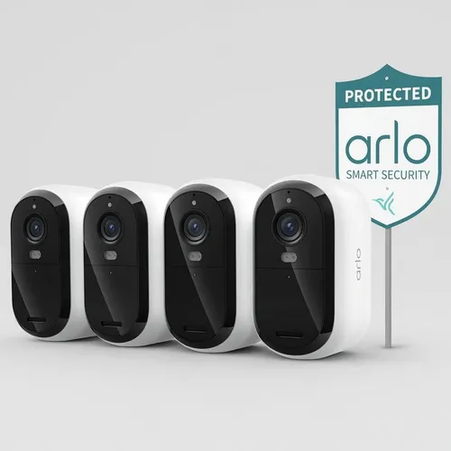 Kit 4 caméras Arlo Essential Outdoor 2K à 149,99 $ chez Best Buy (au lieu de 199,99 $) : −25 %