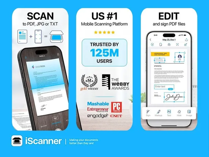 iScanner App lifetime at $24.97 at StackSocial (suggested $199.90)