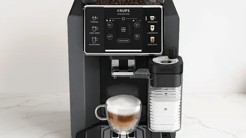 Krups Sensation Milk EA912B a 399 € en MediaMarkt (antes 519 €): −23 %