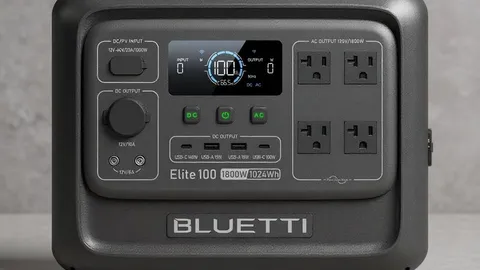 BLUETTI Elite 100 V2 power station (1,024Wh) at $448.99 at Amazon (list $899)