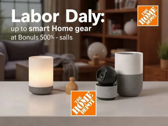 Labor Day : jusqu’à -60 % sur la maison connectée chez Home Depot