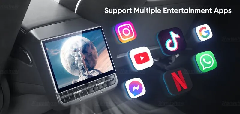 Hansshow H86 Android rear screen for Tesla Model 3: our full review